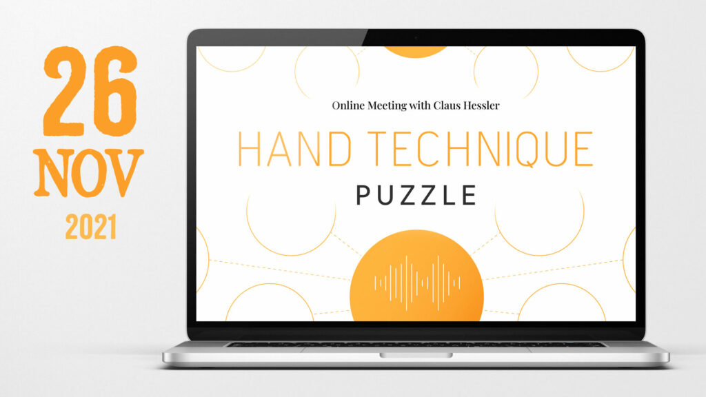 online meeting 26 11 2021 hand technique puzzle with claus hessler thumbnail