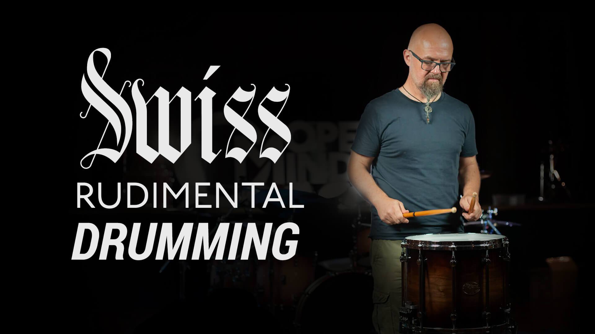 Master unique Swiss Rudimental Drumming with Claus Hessler