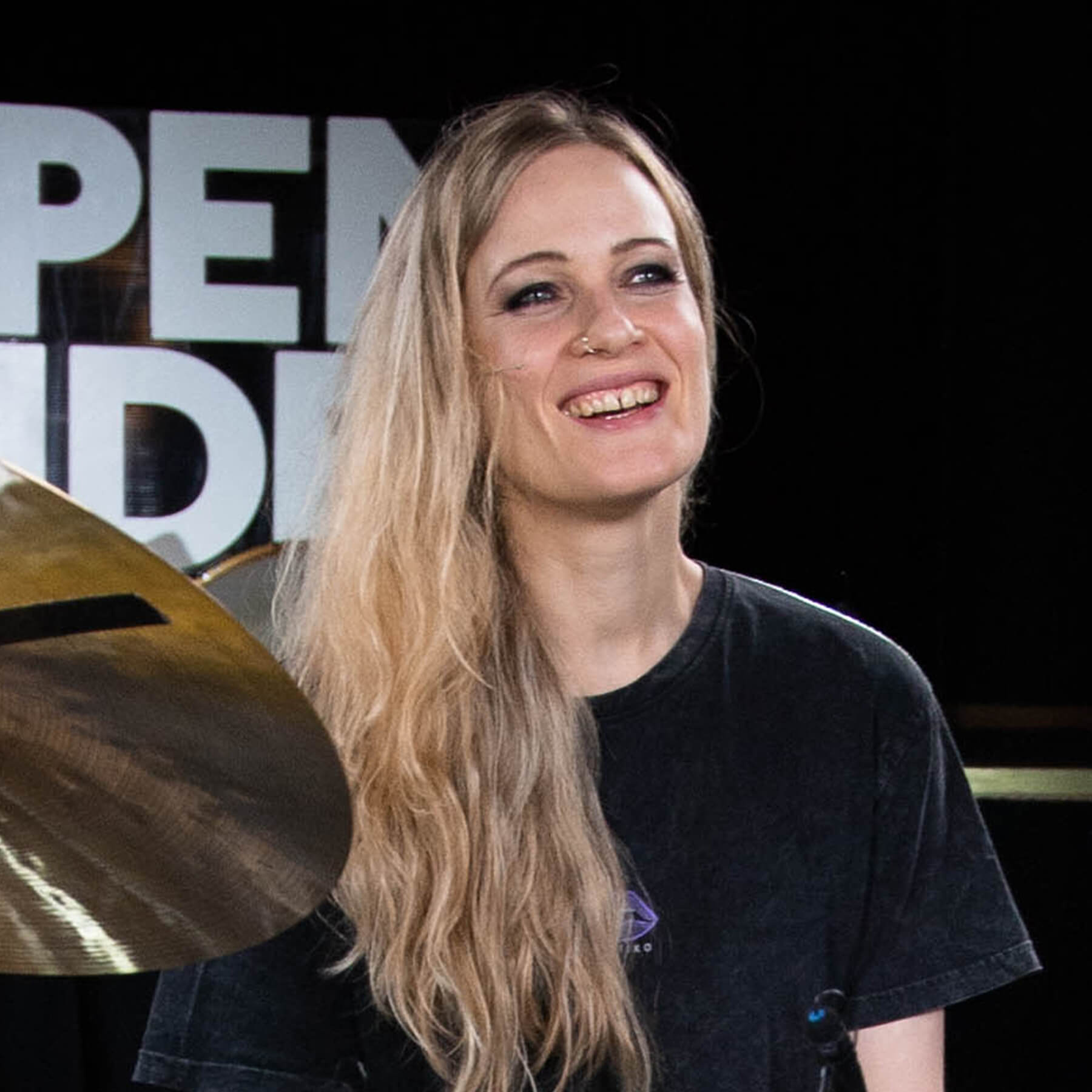 open minded drumming instructor anika nilles